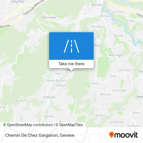 Chemin De Chez Gargairon map