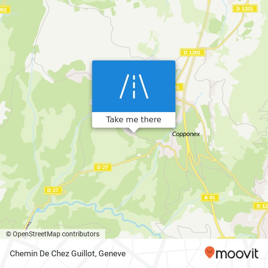 Chemin De Chez Guillot map