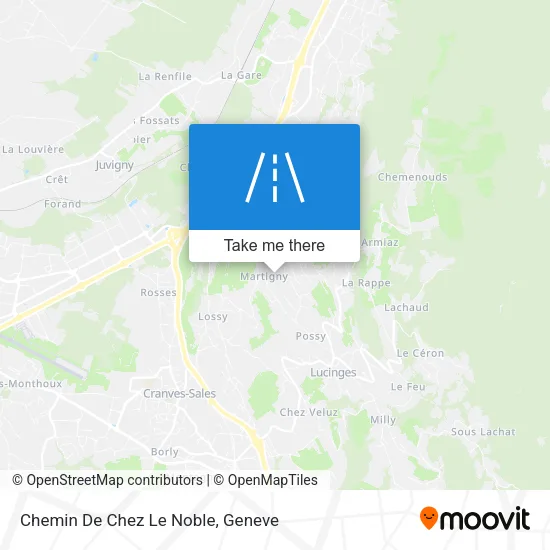 Chemin De Chez Le Noble map