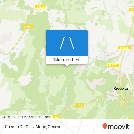 Chemin De Chez Marie map