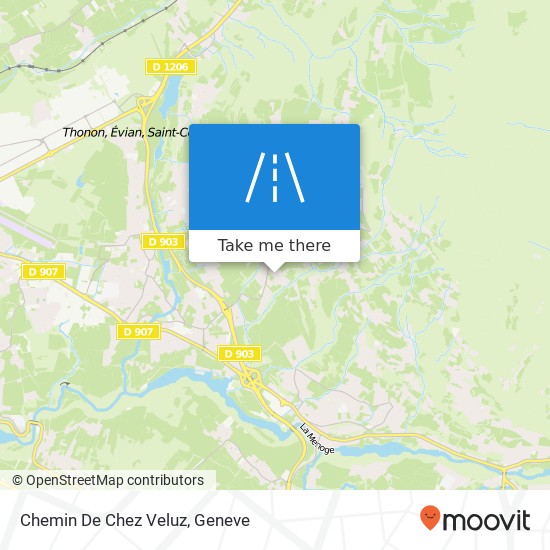 Chemin De Chez Veluz map