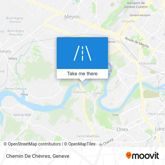 Chemin De Chèvres map