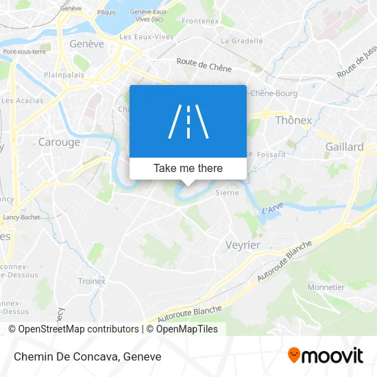 Chemin De Concava map