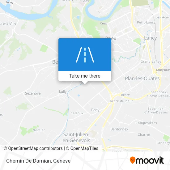 Chemin De Damian map