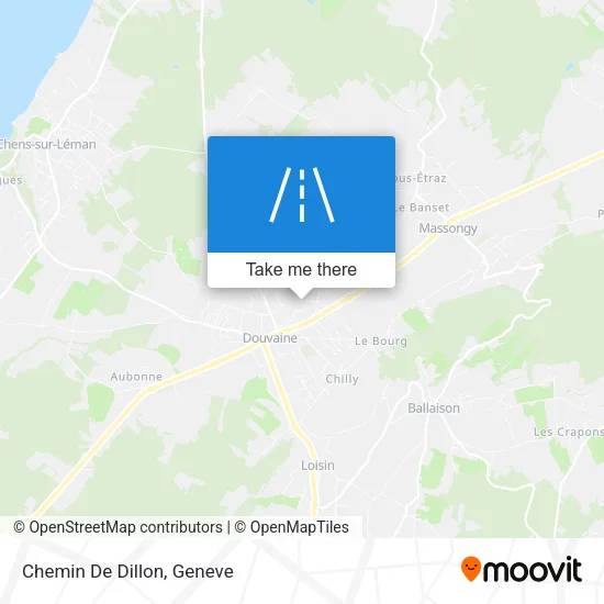 Chemin De Dillon map