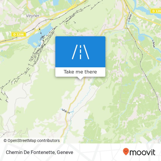 Chemin De Fontenette map