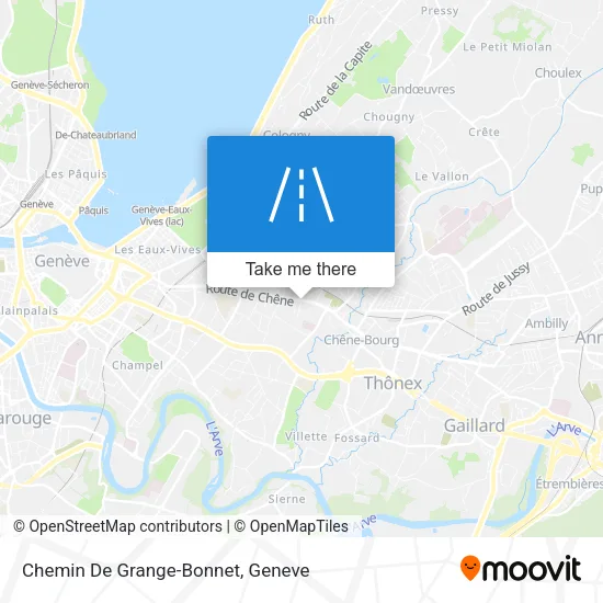 Chemin De Grange-Bonnet map