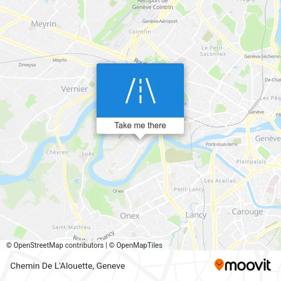 Chemin De L'Alouette plan