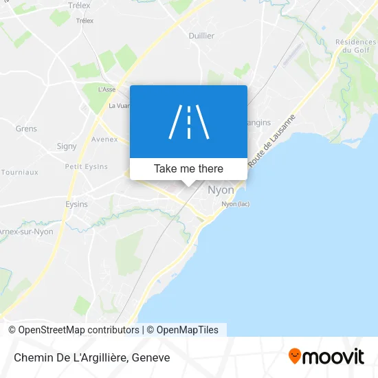 Chemin De L'Argillière map