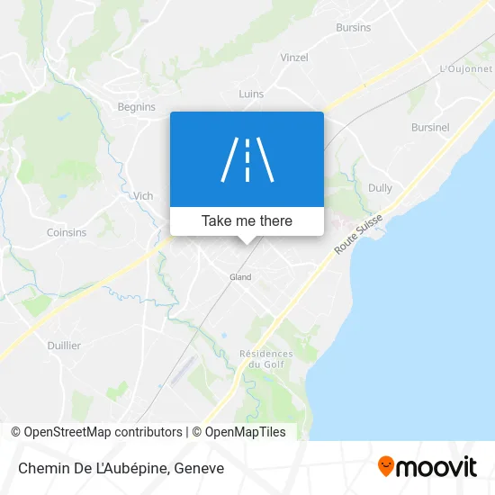 Chemin De L'Aubépine map