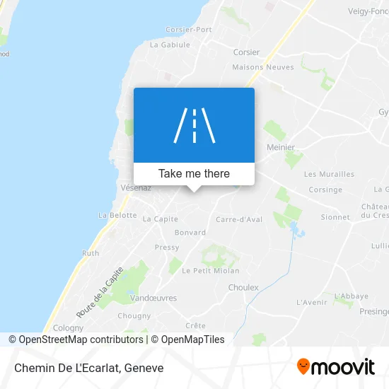 Chemin De L'Ecarlat map