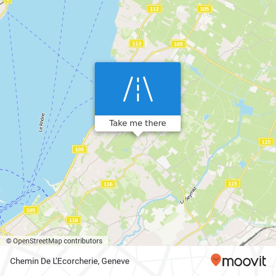 Chemin De L'Ecorcherie map