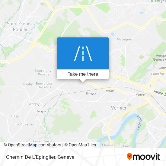 Chemin De L'Epinglier map