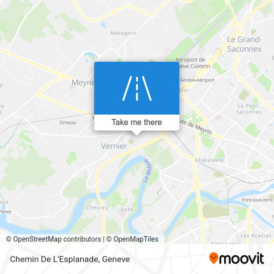 Chemin De L'Esplanade map