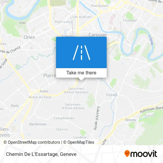 Chemin De L'Essartage map