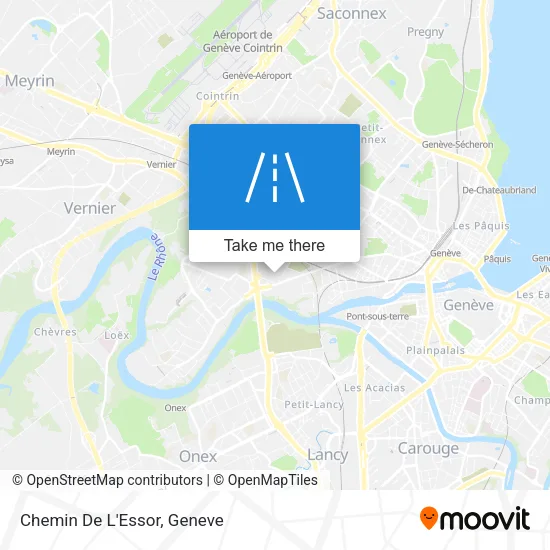 Chemin De L'Essor map