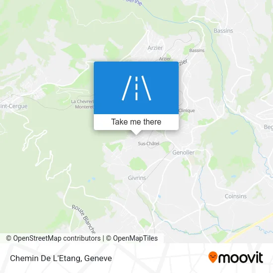 Chemin De L'Etang map