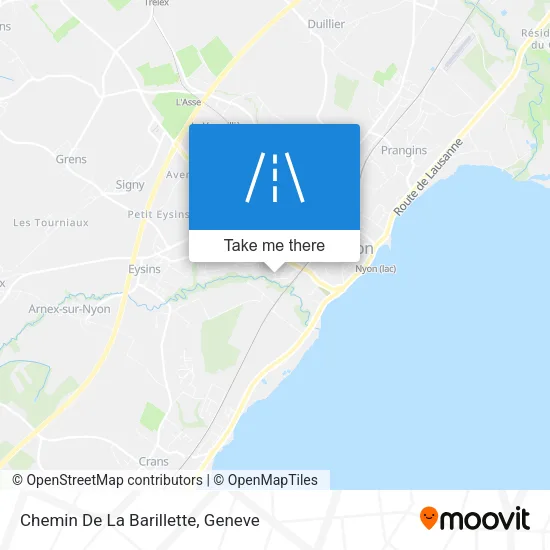 Chemin De La Barillette map