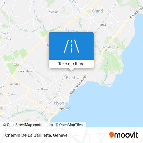 Chemin De La Barillette map