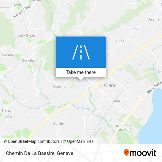 Chemin De La Bassire map