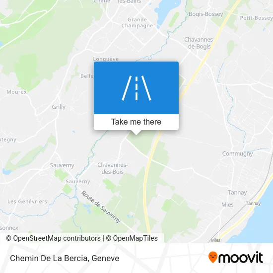 Chemin De La Bercia map