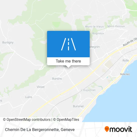 Chemin De La Bergeronnette map