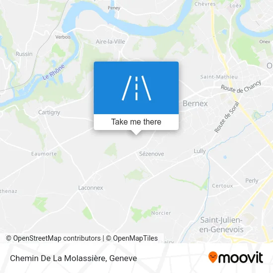 Chemin De La Molassière map
