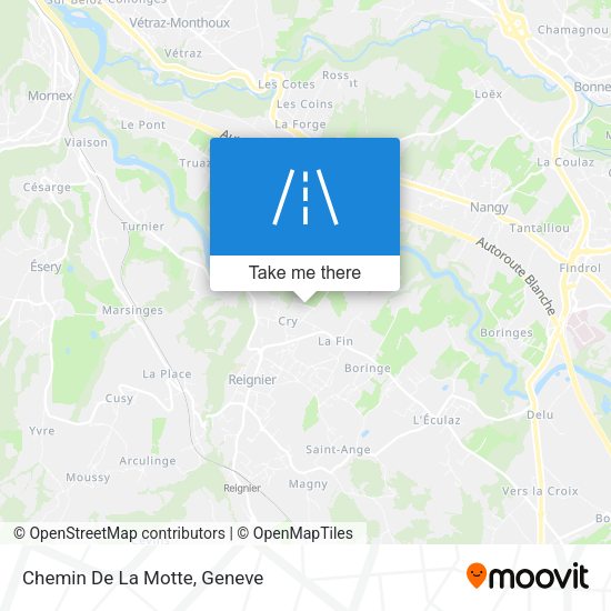 Chemin De La Motte map