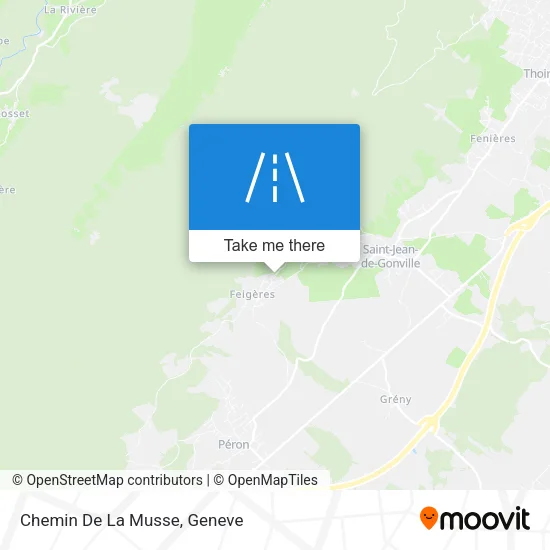 Chemin De La Musse map