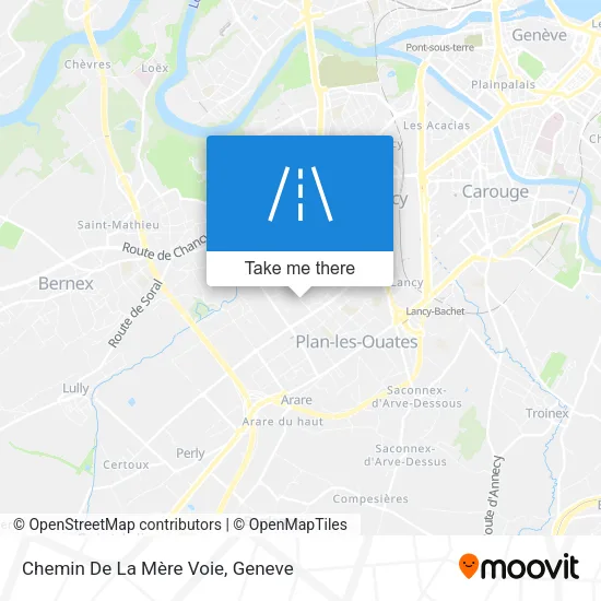 Chemin De La Mère Voie map