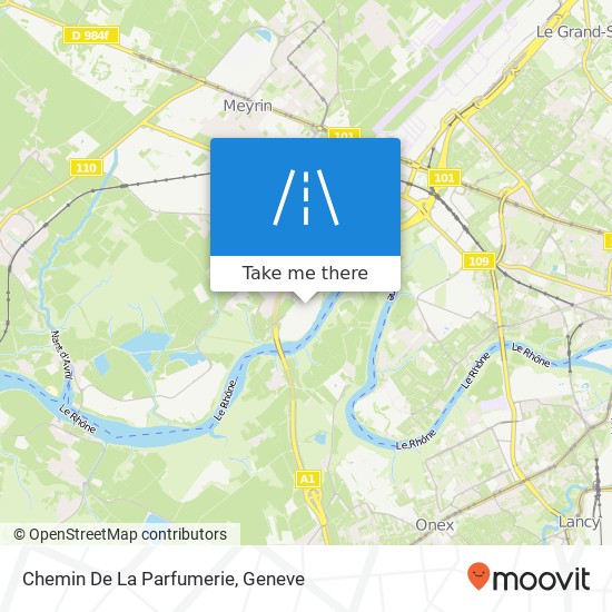 Chemin De La Parfumerie map