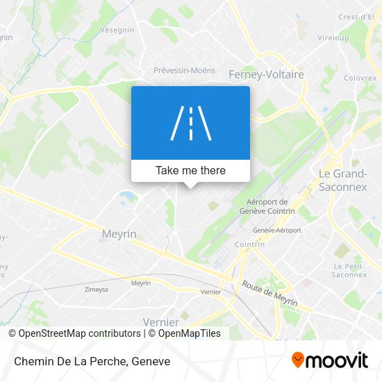 Chemin De La Perche map