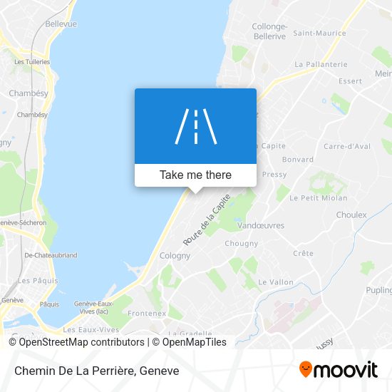 Chemin De La Perrière map