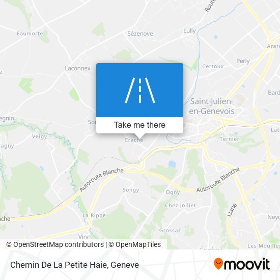 Chemin De La Petite Haie map