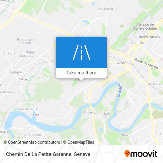 Chemin De La Petite-Garenne map