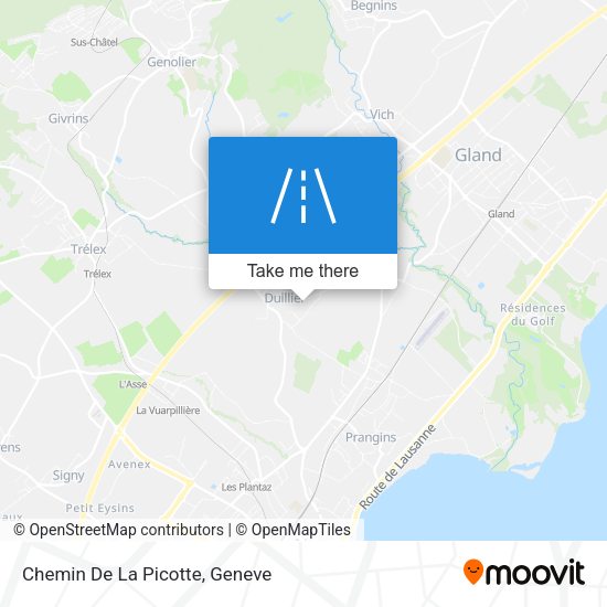 Chemin De La Picotte map