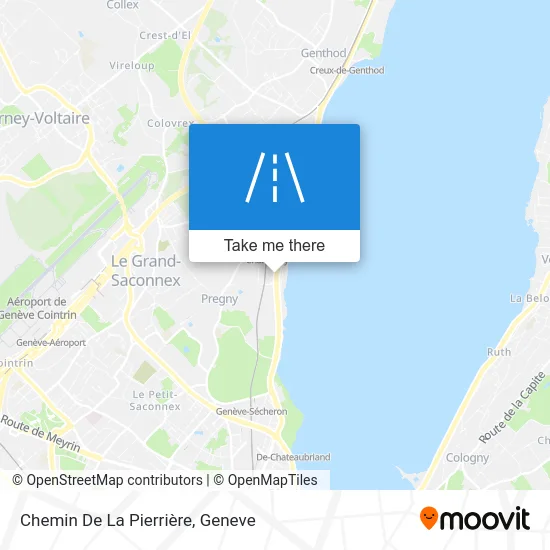 Chemin De La Pierrière map