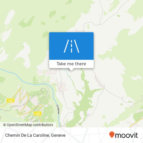 Chemin De La Caroline map