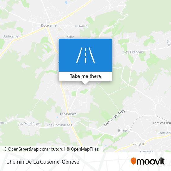 Chemin De La Caserne map