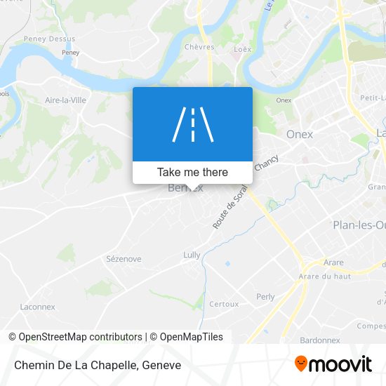 Chemin De La Chapelle map