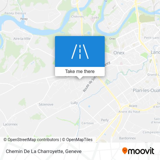 Chemin De La Charroyette map
