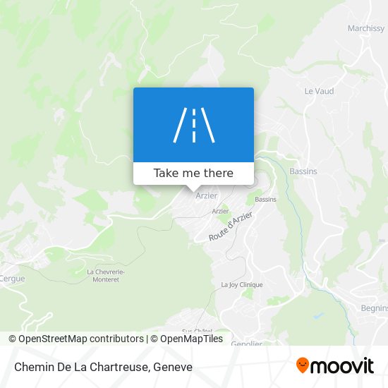 Chemin De La Chartreuse Karte