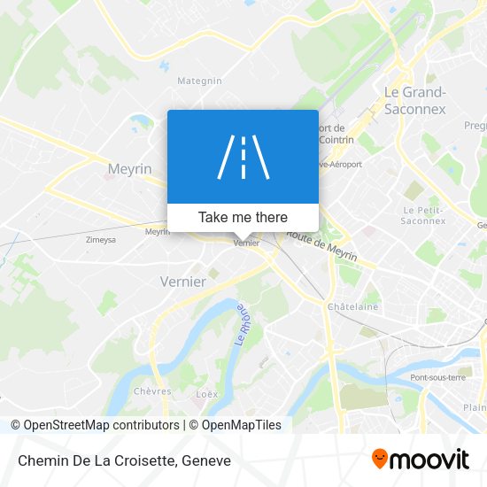 Chemin De La Croisette map