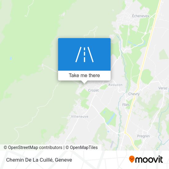 Chemin De La Cuillé map