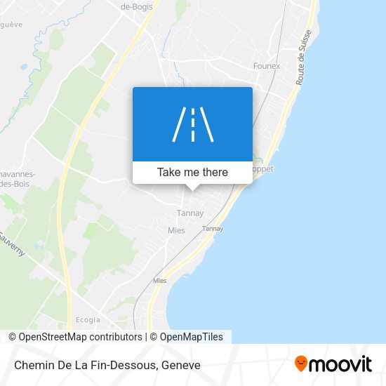Chemin De La Fin-Dessous map