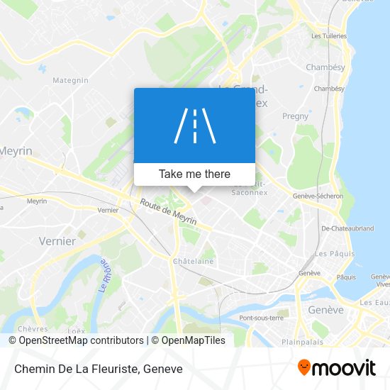 Chemin De La Fleuriste map