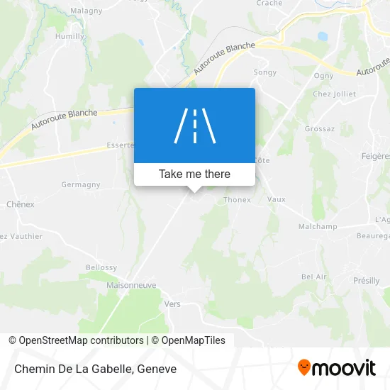 Chemin De La Gabelle map