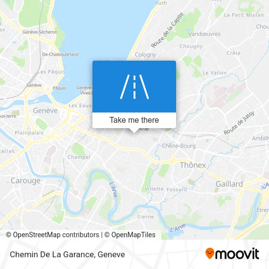 Chemin De La Garance map