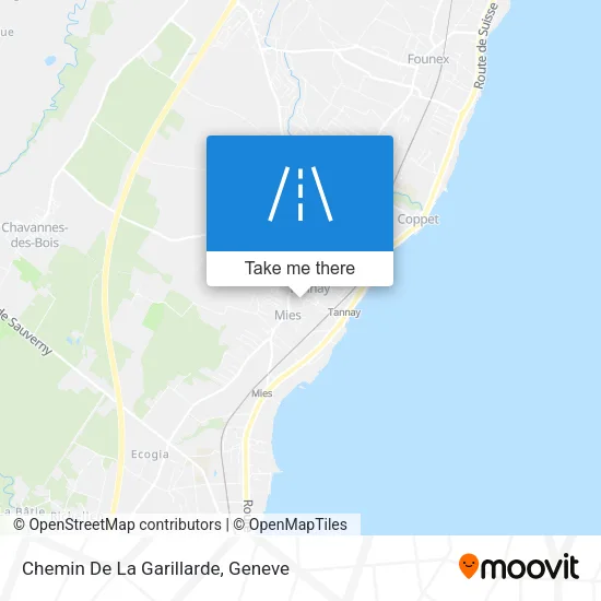 Chemin De La Garillarde map
