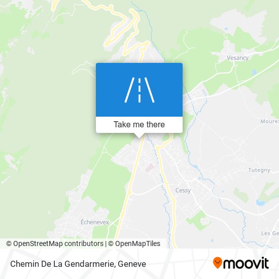 Chemin De La Gendarmerie map